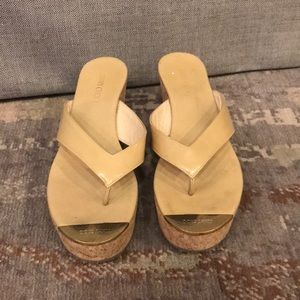 💥 SOLD 💥 Jimmy Choo Wedge Sandals